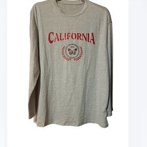 California Graphic Long Sleeve Shirt